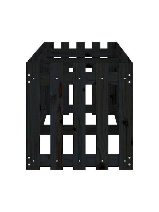 vidaXL Planter Box Lemn Întuneric 200x50x50cm.