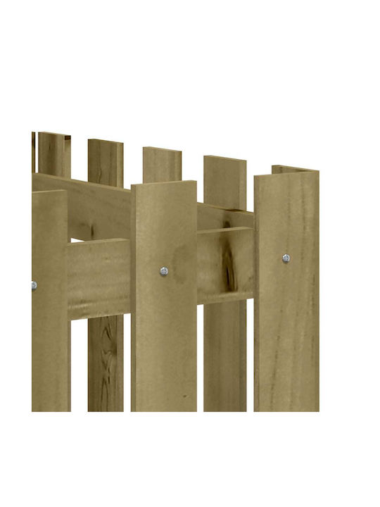 vidaXL Planter Box Wooden Pink 200x50x50cm.
