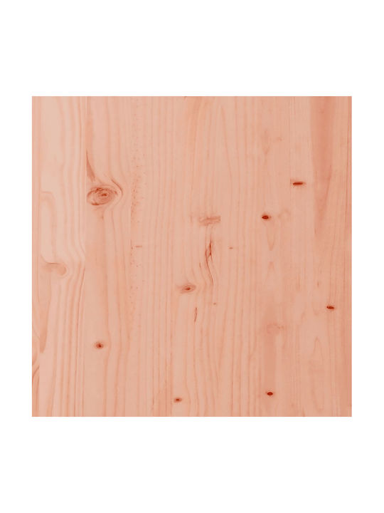 vidaXL Масивно дърво Кутия за саксии Дърво Син 39x39.5x114см.