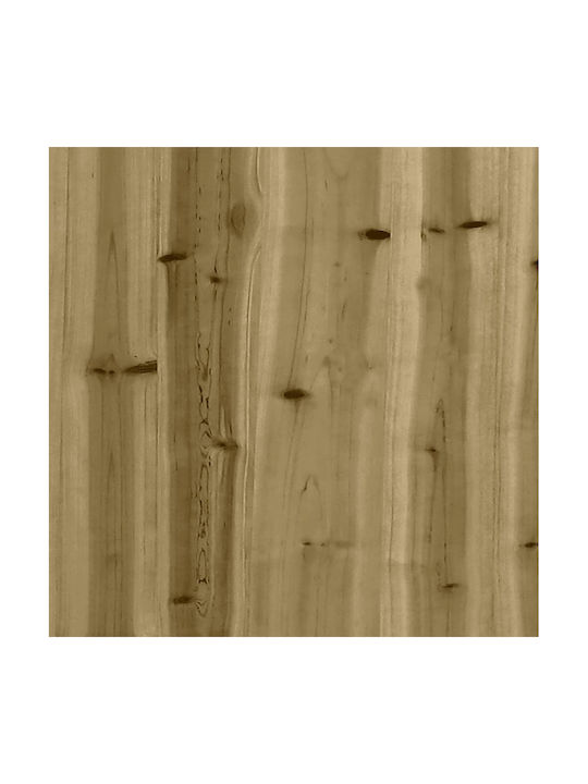vidaXL Planter Box Wooden Beige 60x30x30cm.