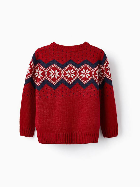 Zippy Kids Sweater Long Sleeve Red