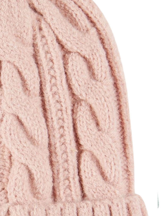 Funky Buddha Beanie Beanie Knitted in Pink color