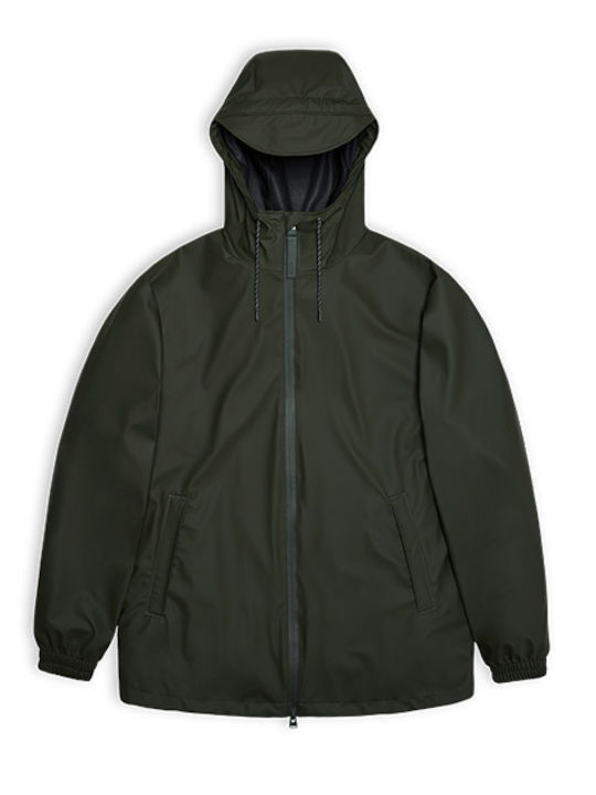 Rains Storm Breaker Herren Winter Jacke Lässig ...