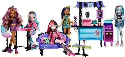 Mattel The Coffin Bean Cafe Lounge Set Monster High pentru 4++ Ani