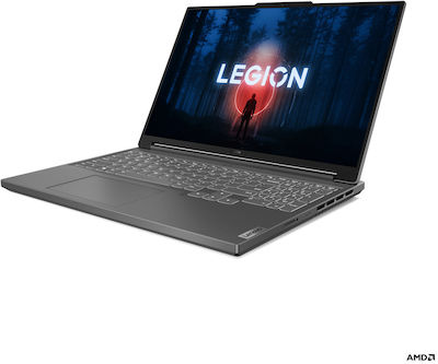Lenovo Legion Slim 5 16APH8 16" IPS 165Hz (Ryzen 5-7640HS/16GB/512GB SSD/GeForce RTX 4050/W11 Acasă) Furtună gri