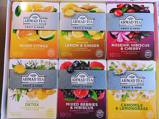 Ahmad Tea Ceai Herbalist 10 Pungi 6buc