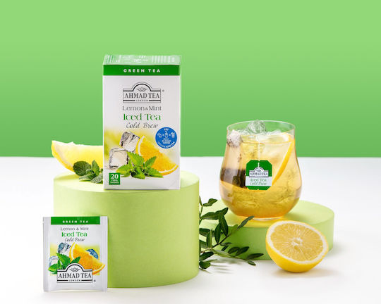 Ahmad Tea Πράσινο Τσάι Cold Brew 20 Φακελάκια