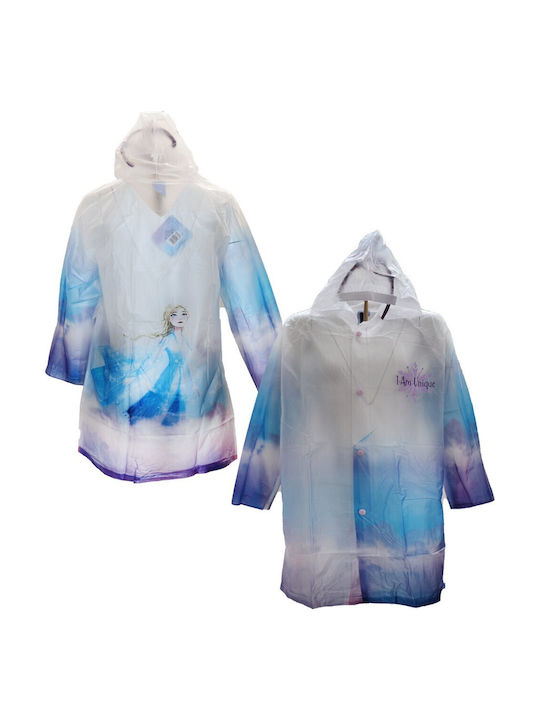 Wasserdicht Kinder Freizeitjacke mit Kapuze Mehrfarbig Frozen