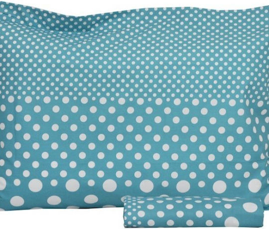 Anna Riska Baby Bettbezug Mix & Match 36 Turquoise 120x165cm.