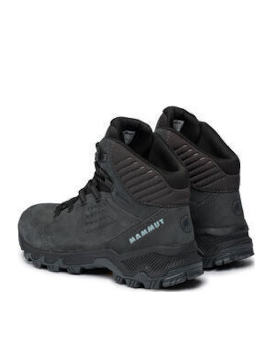 Mammut Nova Iv Women's Hiking Waterproof Boots with Gore-Tex Membrane Black