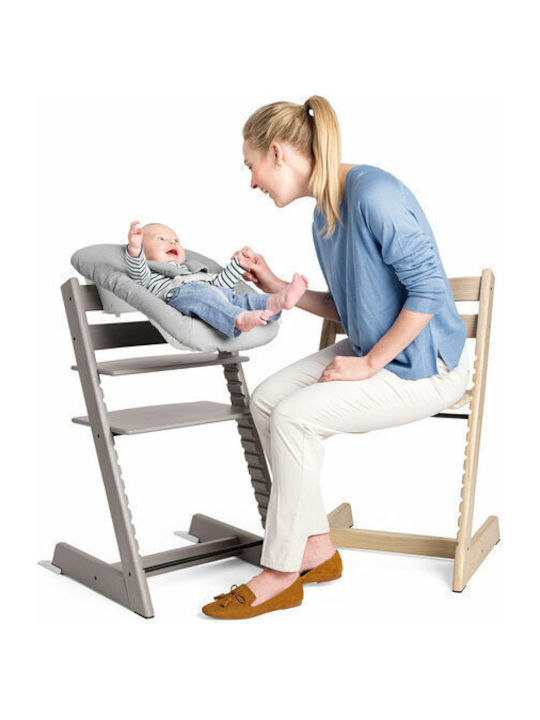 Stokke Tripp Trapp Καρεκλάκι Φαγητού με Ρυθμιζόμενο Ύψος Serene Pink