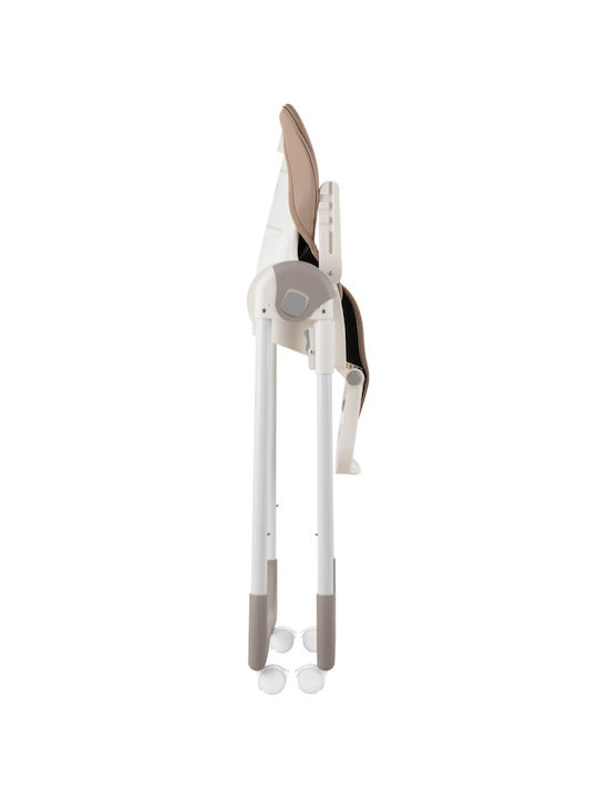 Kikka Boo Spicy Foldable Baby Highchair With Adjustable Height Beige