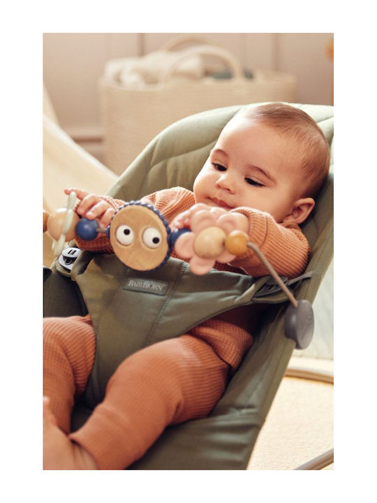BabyBjorn Manual Baby Relax Bliss Petals Dark Green for Child up to 13kg