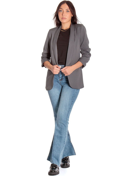 Silia D Women's Blazer Grey.