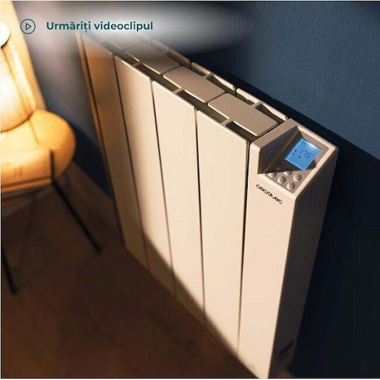 Cecotec Θερμοπομπός Τοίχου 2000W με Ηλεκτρονικό Θερμοστάτη και WiFi 80x58.5cm Λευκός