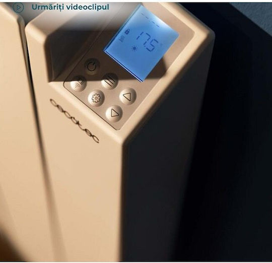 Cecotec Θερμοπομπός Τοίχου 2000W με Ηλεκτρονικό Θερμοστάτη και WiFi 80x58.5cm Λευκός