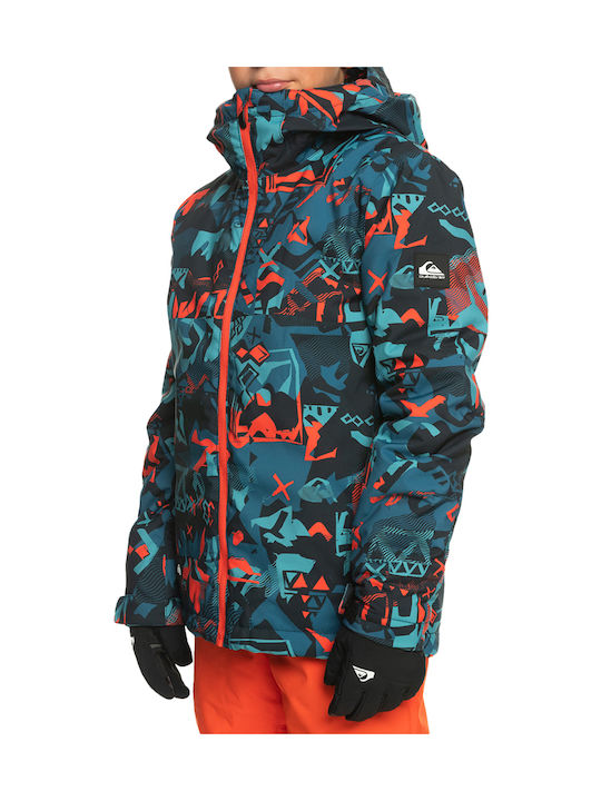 Mission Kids Casual Short Hooded Multicolour Jacket