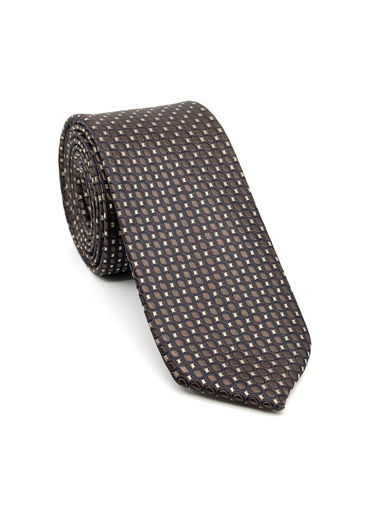 Legend Accessories Τυπου Micro Men's Tie Set Printed Brown