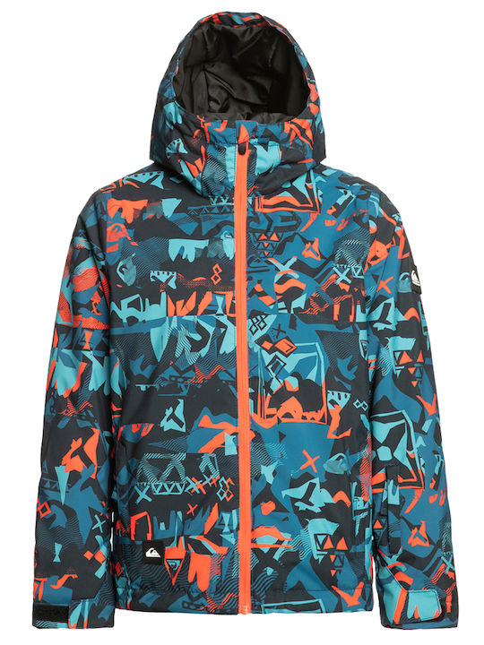 Mission Kids Casual Short Hooded Multicolour Jacket