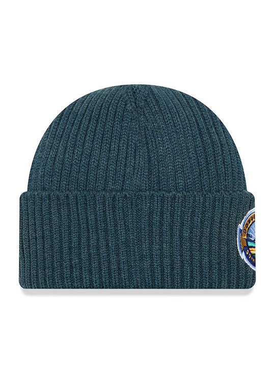 La Dodgers Beanie Unisex Σκούφος με Rib Πλέξη σε Πράσινο χρώμα