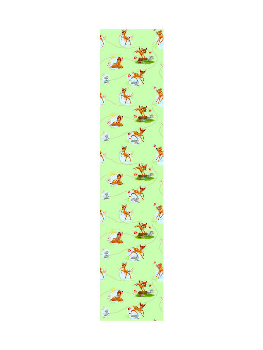 Disney Perdea pentru Copii Bambi 43 Green cu Bretele Verde 140x290buc