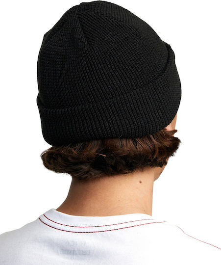 Beanie Unisex Beanie Knitted in Black color