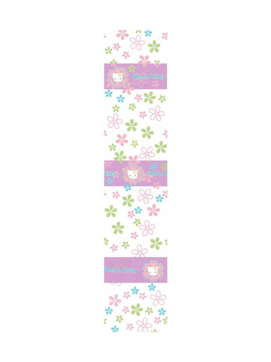 Disney Παιδική Κουρτίνα Hello Kitty HK6256 με Τιράντες Κίτρινη 140x290εκ.