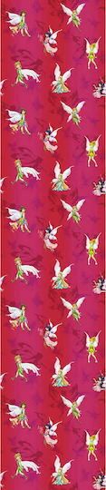 Disney Kids Tab Top Curtain Charming 30 Red 140x290cm