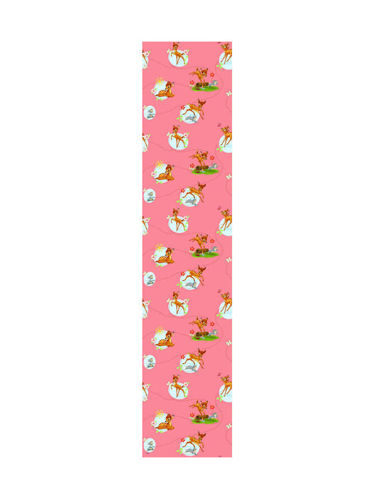 Disney Kids Tab Top Curtain Bambi 33 Orange 140x290cm