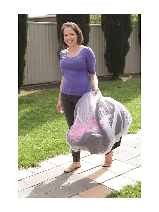 Dreambaby Mosquito Net for Stroller Tulle BR75167 with Elastic White