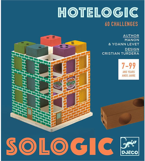 Brettspiel Hotelogic für 1 Spieler 7+ Jahre Djeco