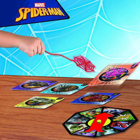 Επιτραπέζιο Παιχνίδι Spiderman Defence για 2-4 Παίκτες 6+ Ετών (EN) Real Fun Toys
