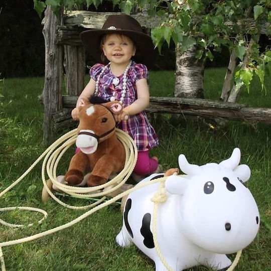 Kidzzfarm Hop Hop Cow Bella for 1+ years Years Green 40cm.