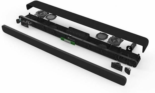 TCL TS8211 Soundbar 2.1 Bluetooth, HDMI και Wi-Fi 260W με Τηλεχειριστήριο Μαύρο