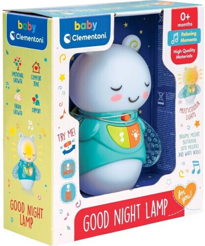 Baby Clementoni Sleep Toy Good Night Lamp with Lights for 0++ Months