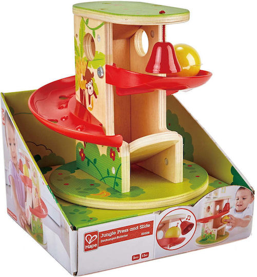 Hape Baby Toy Early Explorer Ball Run made of Wood with Sounds for 18++ Months