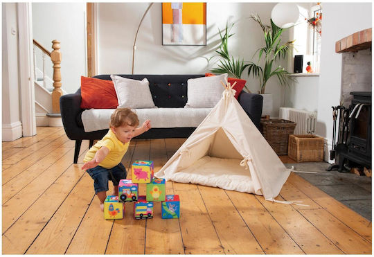 Galt Toys Cub de Activități Soft Blocks din Țesătură pentru 0++ Luni