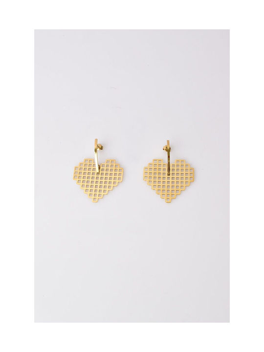 Potre Earrings Gold Plated