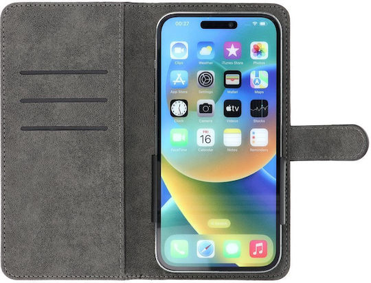 Forcell 12 Book Case έως 6.5" Μαύρο
