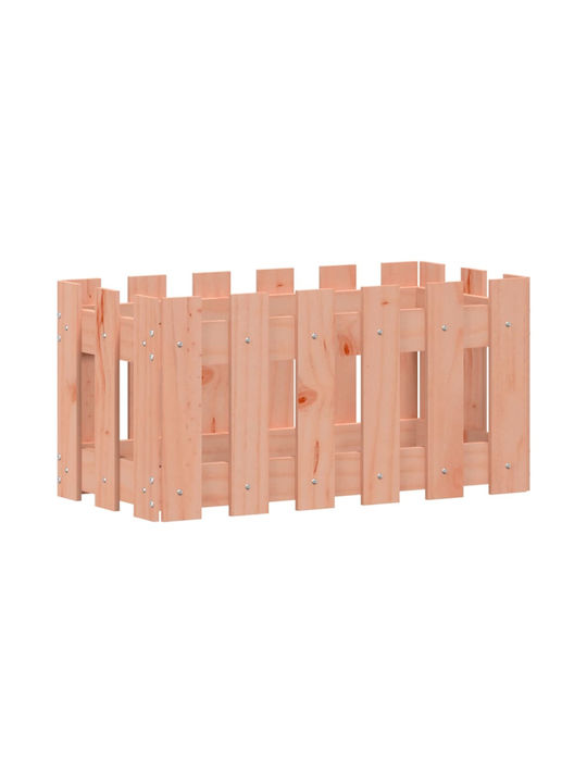 vidaXL Кутия за саксии Дърво Бежов 60x30x30см.