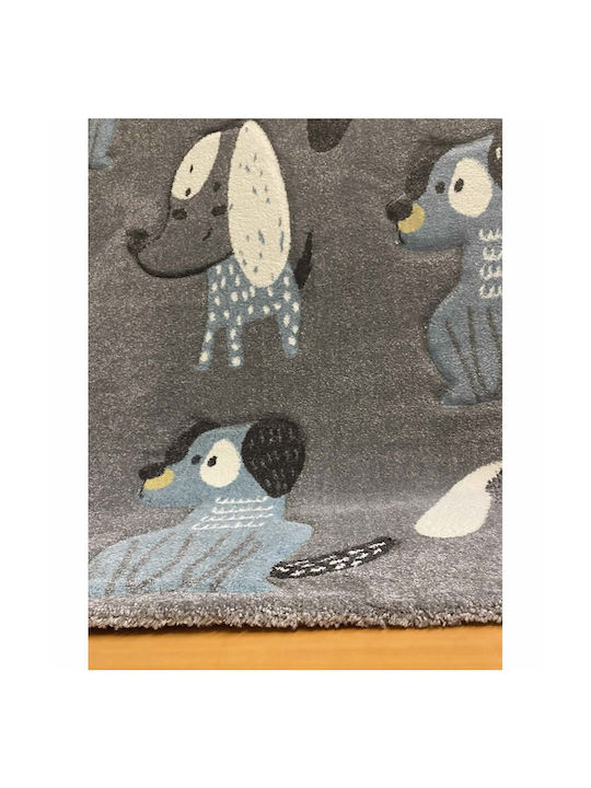 Koulis Carpets 8320a Kinder Teppich Blau 70x150cm