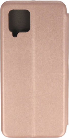 Technovo Book Δερματίνης Ροζ Χρυσό (Galaxy A42)