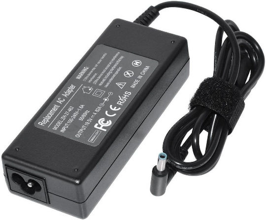 Makki Φορτιστής Laptop 90W 19.5V 4.62A για HP χωρίς Καλώδιο Τροφοδοσίας και με σετ βυσμάτων