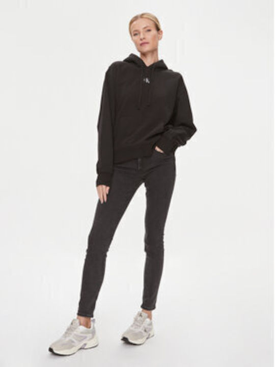 Calvin Klein Blugi pentru femei cu croială skinny Negru