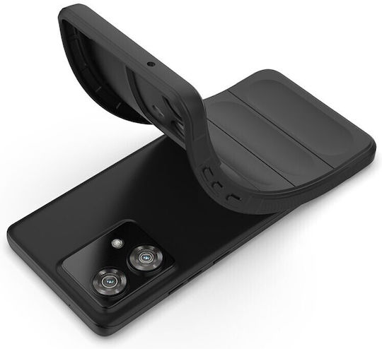 Magic Shield Back Cover Σιλικόνης Γκρι (Motorola Edge 40)