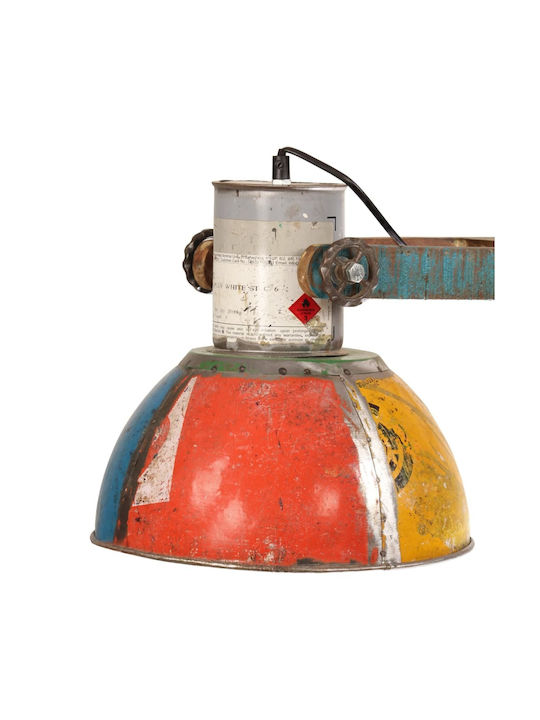 vidaXL Industrial Pendant Light Multicolour for 25 Bulbs E27 111x29cm