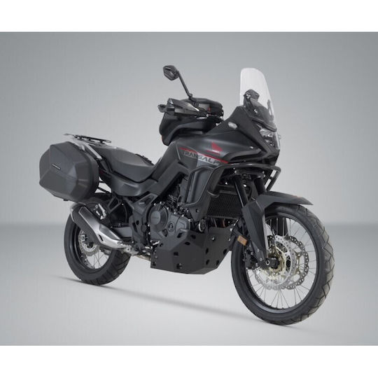 SW-Motech Motorcycle Hard Side Case Set 25lt in Black Colour