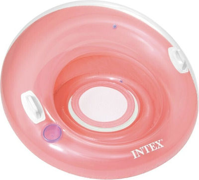 Intex Φουσκωτό Θαλάσσης με Χειρολαβές Ροζ 119εκ. 6τμχ