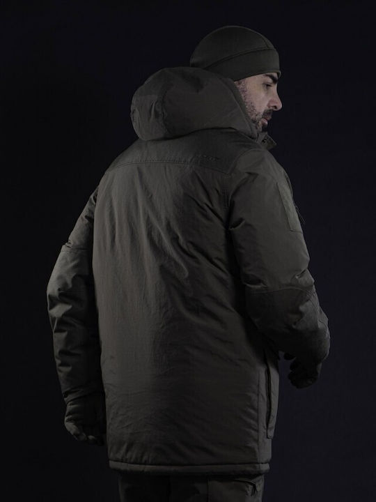 Pentagon Men's Winter Jacket Waterproof and Windproof Dark Grey