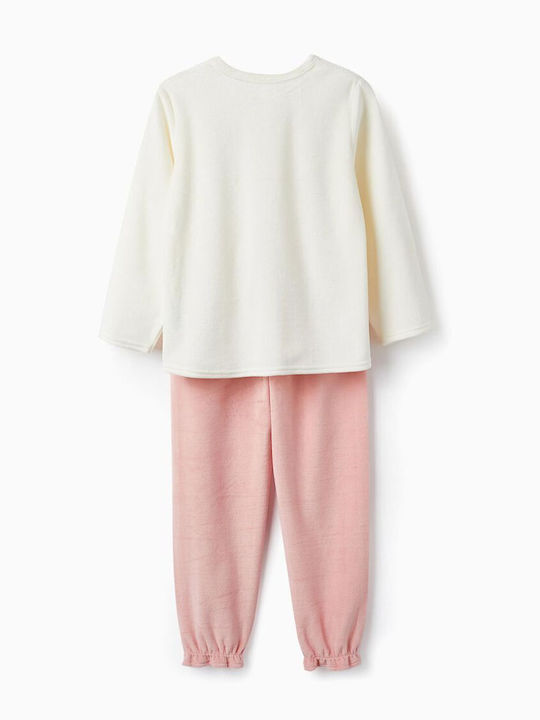 Zippy Kids' Pajamas Winter Velvet Pink